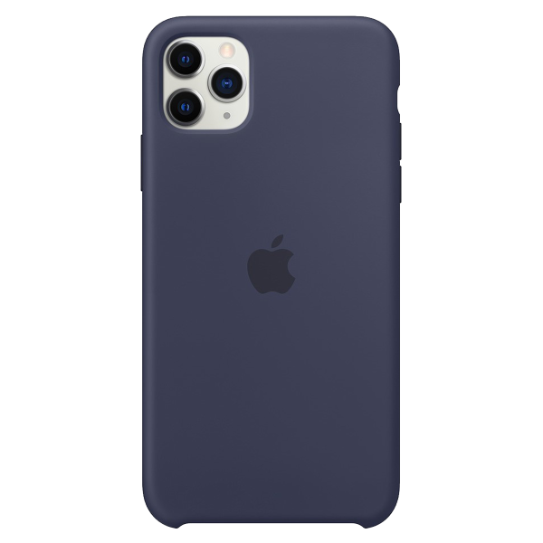 iPhone 11 Pro Max Siliconen Case - Donkerblauw