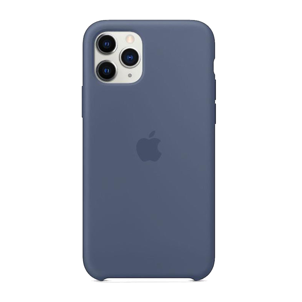iPhone 11 Pro Max Siliconen Case - Blauw