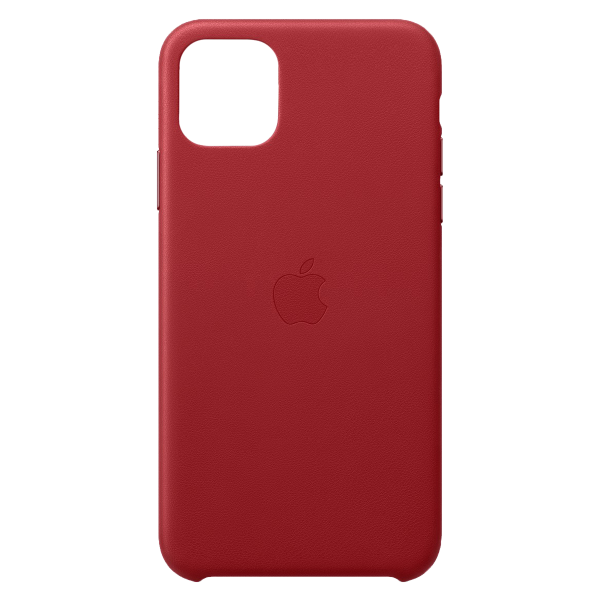iPhone 11 Pro Max Leather Case - Rood