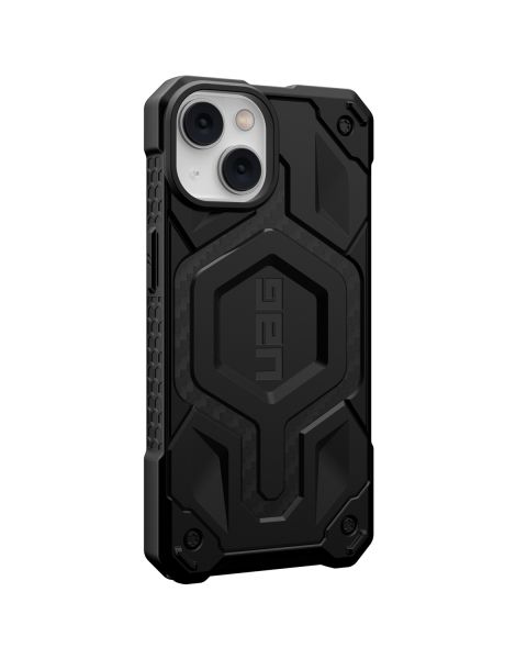 UAG Monarch Backcover MagSafe iPhone 14 - Carbon Fiber