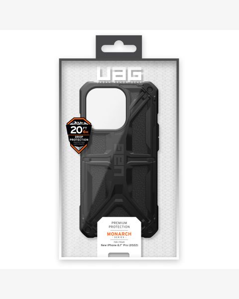 UAG Monarch Backcover iPhone 14 Plus - Zwart / Schwarz / Black