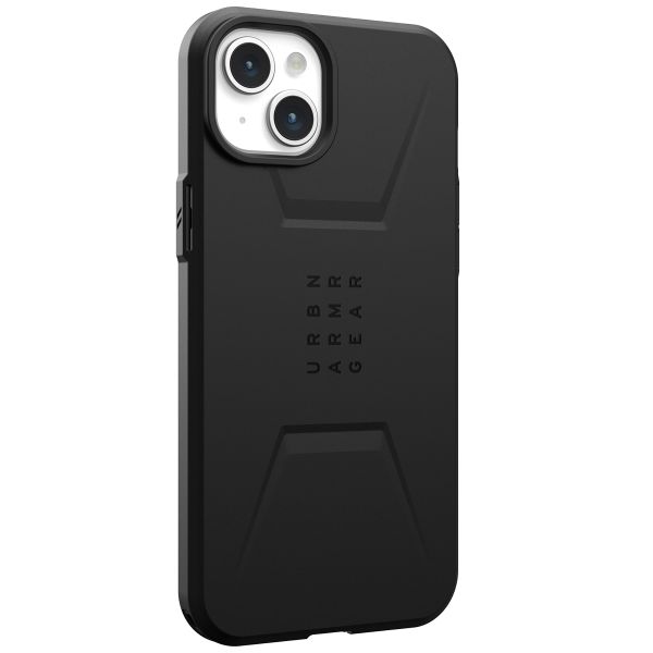 UAG Civilian Backcover MagSafe iPhone 15 Plus - Zwart / Schwarz / Black