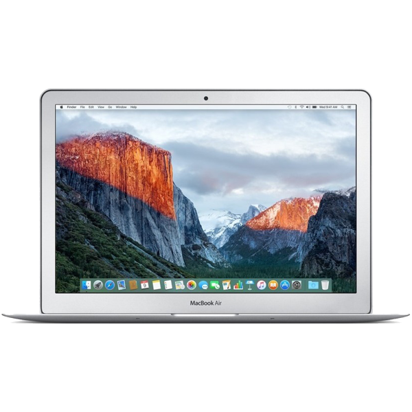 MacBook Air 13-inch | Core i5 1.6 GHz | 128 GB SSD | 8 GB RAM | Zilver (Early 2016) | Qwerty/Azerty/Qwertz