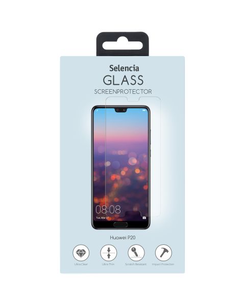 Selencia Gehard glas screenprotector Huawei P20