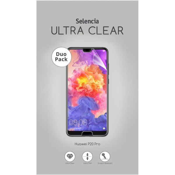 Selencia Duo Pack Ultra Clear Screenprotector Huawei P20 Pro