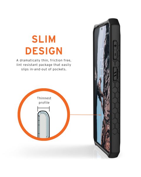 UAG Monarch Backcover Samsung Galaxy S21 Plus - Carbon Fiber
