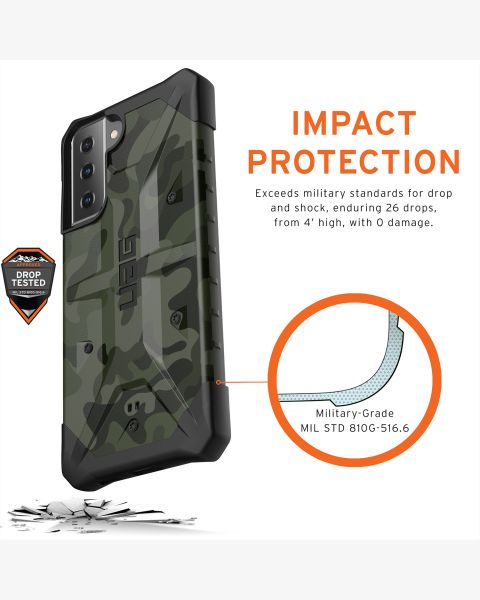 UAG Pathfinder Backcover Samsung Galaxy S21 Plus - Forest Camo
