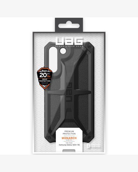 UAG Monarch Backcover Samsung Galaxy S22 Plus - Black