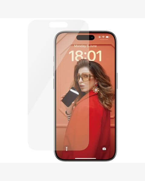 PanzerGlass Anti-Bacterial Screenprotector iPhone 15 Pro