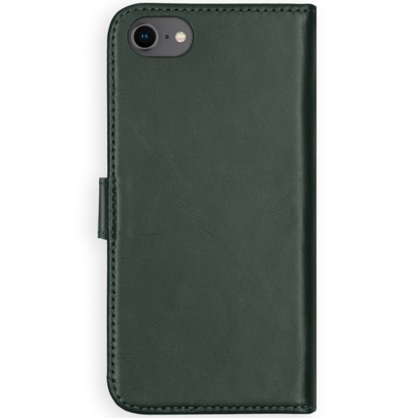 Selencia Echt Lederen Bookcase iPhone SE (2022 / 2020) / 8 / 7 / 6(s)