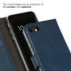 Selencia Echt Lederen Bookcase iPhone SE (2022 / 2020) / 8 / 7 / 6(s)