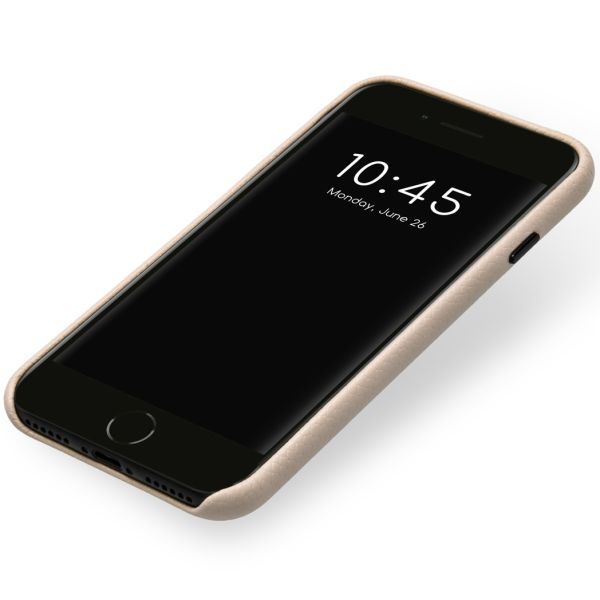 Selencia Gaia Slang Backcover iPhone SE (2022 / 2020) / 8 / 7 / 6(s) - Wit / Weiß / White