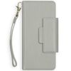 Uitneembare Vegan Lederen Bookcase iPhone SE (2020) / 8/7/6s - Grijs / Grey