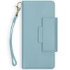 Uitneembare Vegan Lederen Bookcase iPhone SE (2020) / 8/7/6s - Blauw / Blue