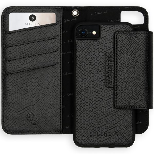 Selencia 2-in-1 Slang Bookcase iPhone SE (2022 / 2020) / 8 / 7 / 6(s)