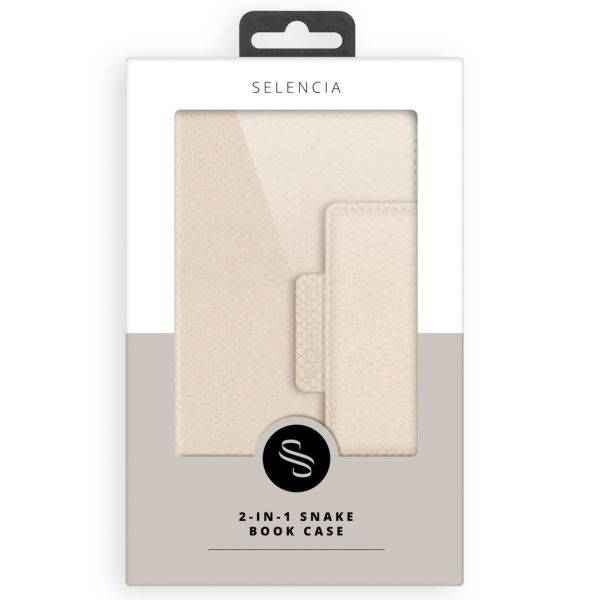 2-in-1 Slang Bookcase iPhone SE (2020) / 8 / 7 / 6(s) - Wit / White
