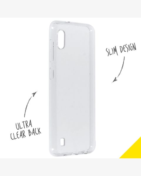 Accezz Clear Backcover Samsung Galaxy A10 - Transparant / Transparent