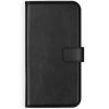 Selencia Echt Lederen Bookcase Samsung Galaxy A20e - Zwart / Schwarz / Black