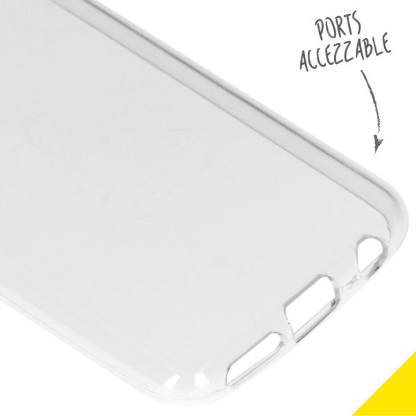 Accezz Clear Backcover Samsung Galaxy A20e - Transparant / Transparent