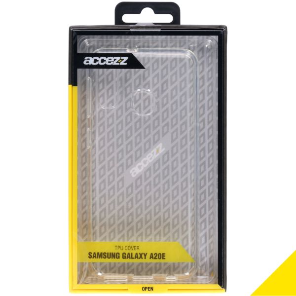 Accezz Clear Backcover Samsung Galaxy A20e - Transparant / Transparent
