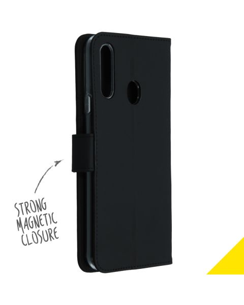 Accezz Wallet Softcase Bookcase Samsung Galaxy A20s - Zwart / Schwarz / Black
