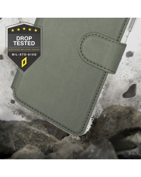 Accezz Xtreme Wallet Bookcase Samsung Galaxy A21s - Lichtgroen / Hellgrün  / Light Green