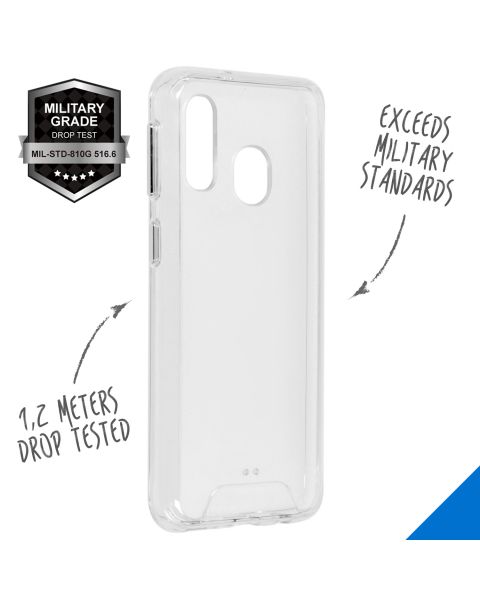 Accezz Xtreme Impact Backcover Samsung Galaxy A40 - Transparant / Transparent