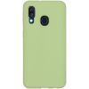 Liquid Silicone Backcover Samsung Galaxy A40 - Groen - Groen / Green