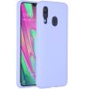 Accezz Liquid Silicone Backcover Samsung Galaxy A40 - Paars / Violett  / Purple