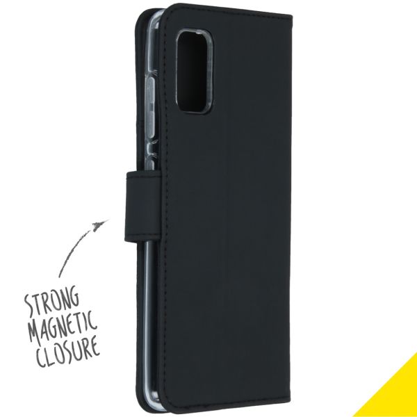 Accezz Wallet Softcase Bookcase Samsung Galaxy A41 - Zwart / Schwarz / Black