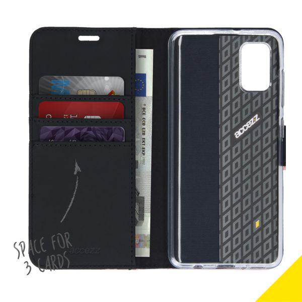 Accezz Wallet Softcase Bookcase Samsung Galaxy A41 - Zwart / Schwarz / Black