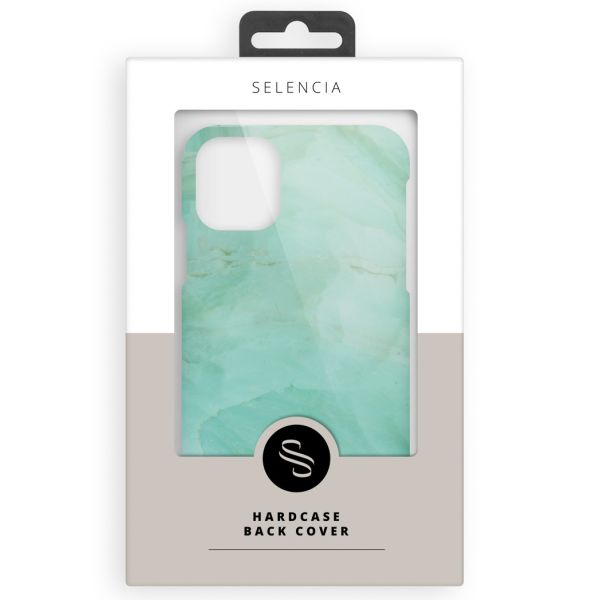 Selencia Maya Fashion Backcover Samsung Galaxy A41 - Marble Green