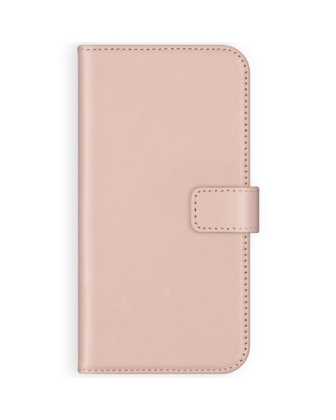 Selencia Echt Lederen Bookcase Samsung Galaxy A42 - Roze / Rosa / Pink