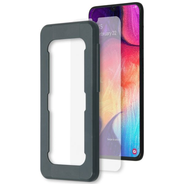 Glass Screenprotector + Applicator Samsung Galaxy A50 / M31 - Screenprotector