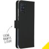 Accezz Wallet Softcase Bookcase Samsung Galaxy A51 - Zwart / Schwarz / Black