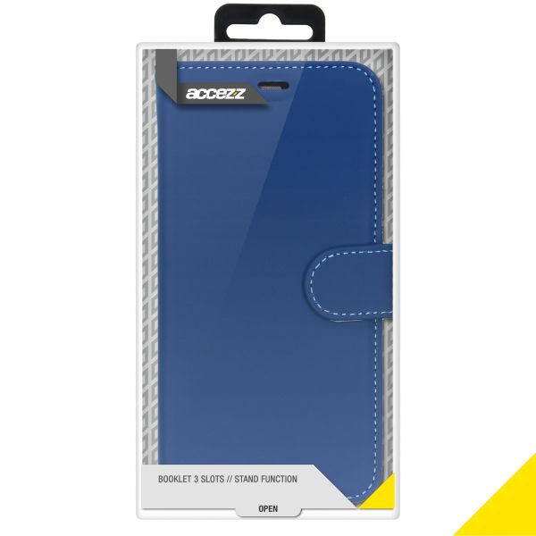 Accezz Wallet Softcase Bookcase Samsung Galaxy A51 - Donkerblauw / Dunkelblau  / Dark blue