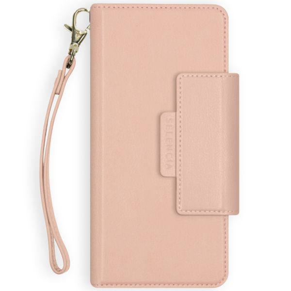 Surya 2-in-1 Uitneembare Vegan Lederen Bookcase Galaxy A51 - Roze / Pink