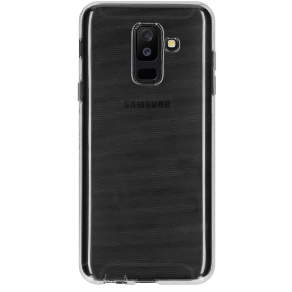 Clear Backcover Samsung Galaxy A6 Plus (2018) - Transparant / Transparent