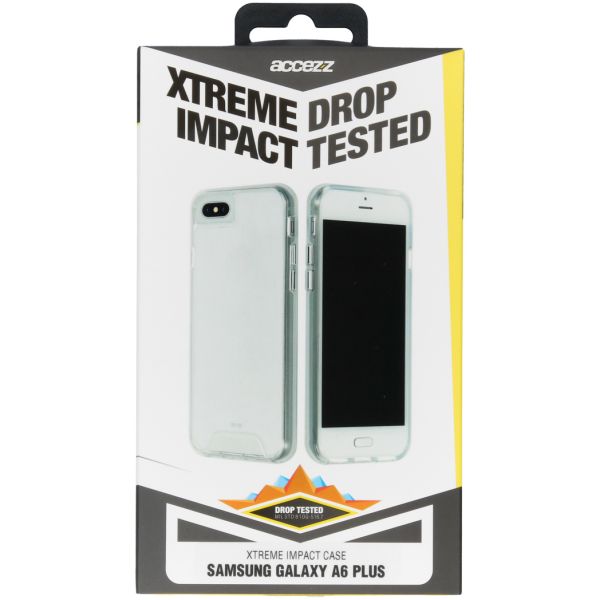 Xtreme Impact Backcover Samsung Galaxy A6 Plus (2018) - Transparant / Transparent