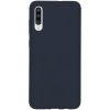 Liquid Silicone Backcover Samsung Galaxy A70 - Blauw - Blauw / Blue