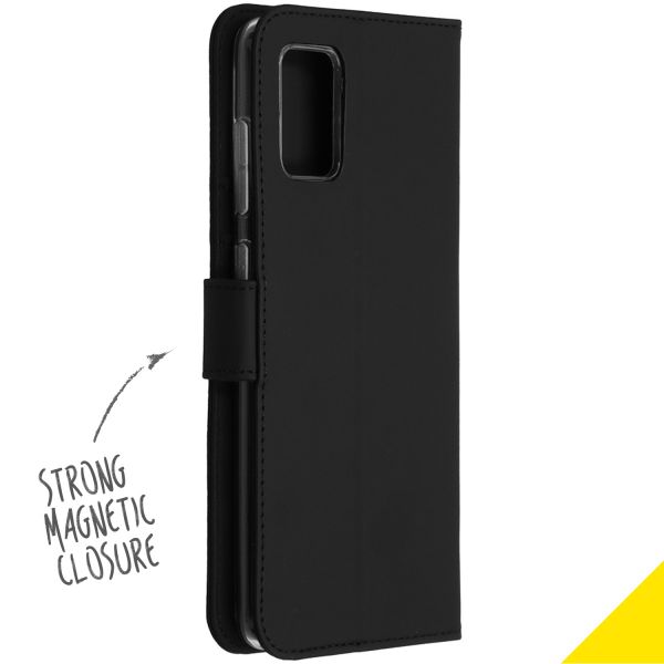 Accezz Wallet Softcase Bookcase Samsung Galaxy A71 - Zwart / Schwarz / Black