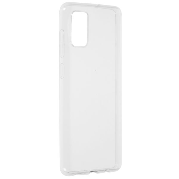 Accezz Clear Backcover Samsung Galaxy A71 - Transparant / Transparent