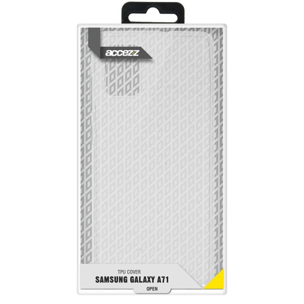 Accezz Clear Backcover Samsung Galaxy A71 - Transparant / Transparent