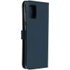 Selencia Echt Lederen Bookcase Samsung Galaxy A71 - Blauw / Blau / Blue