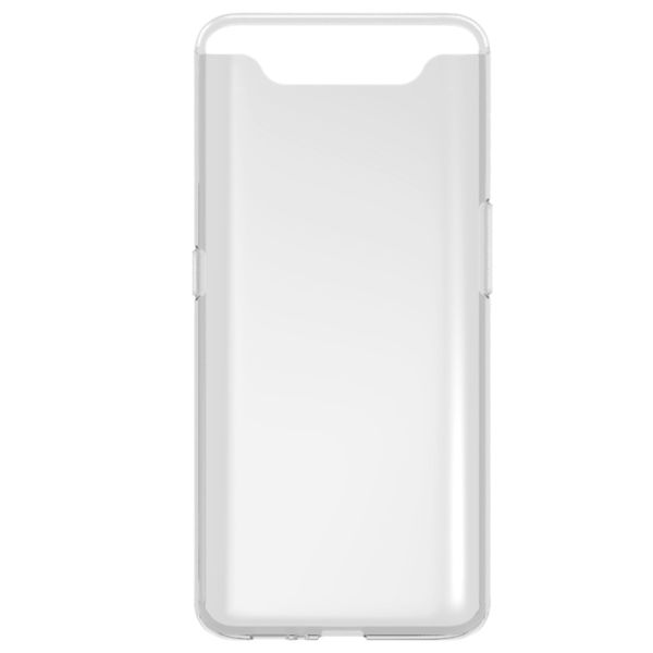 Clear Backcover Samsung Galaxy A80 - Transparant - Transparant / Transparent