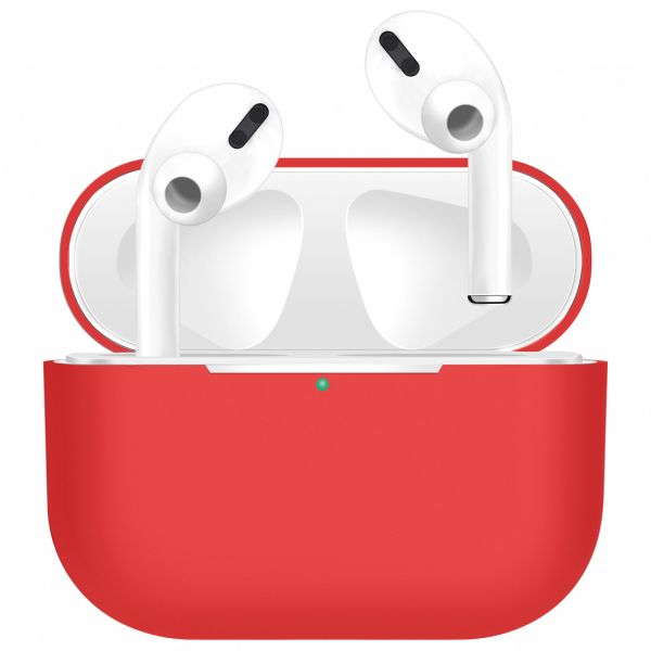 Siliconen Case voor AirPods Pro - Rood - Rood / Red