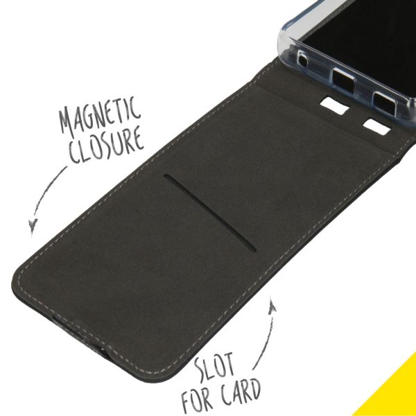 Accezz Flipcase Samsung Galaxy Xcover Pro - Zwart / Schwarz / Black