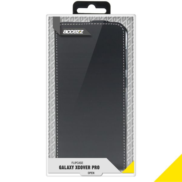 Accezz Flipcase Samsung Galaxy Xcover Pro - Zwart / Schwarz / Black