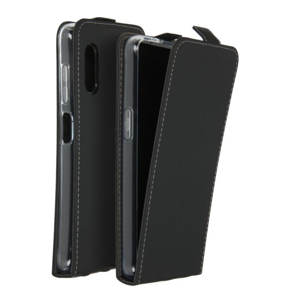 Accezz Flipcase Samsung Galaxy Xcover Pro - Zwart / Schwarz / Black