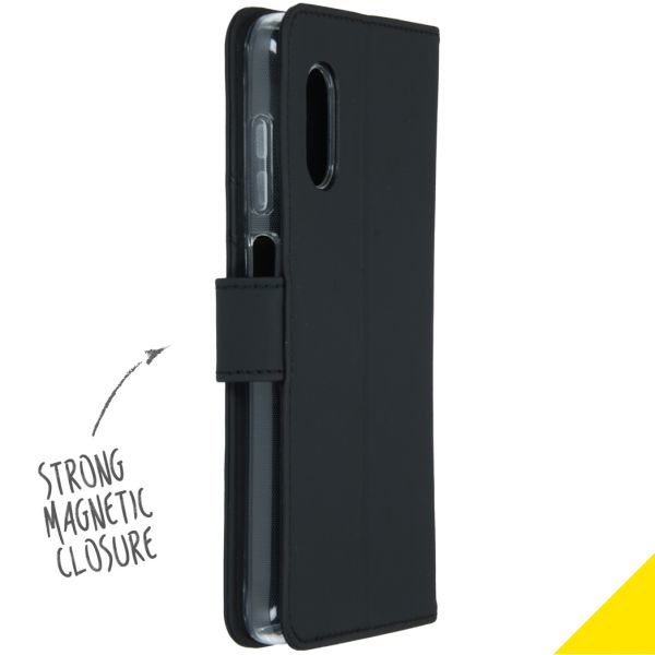 Accezz Wallet Softcase Bookcase Samsung Galaxy Xcover Pro - Zwart / Schwarz / Black